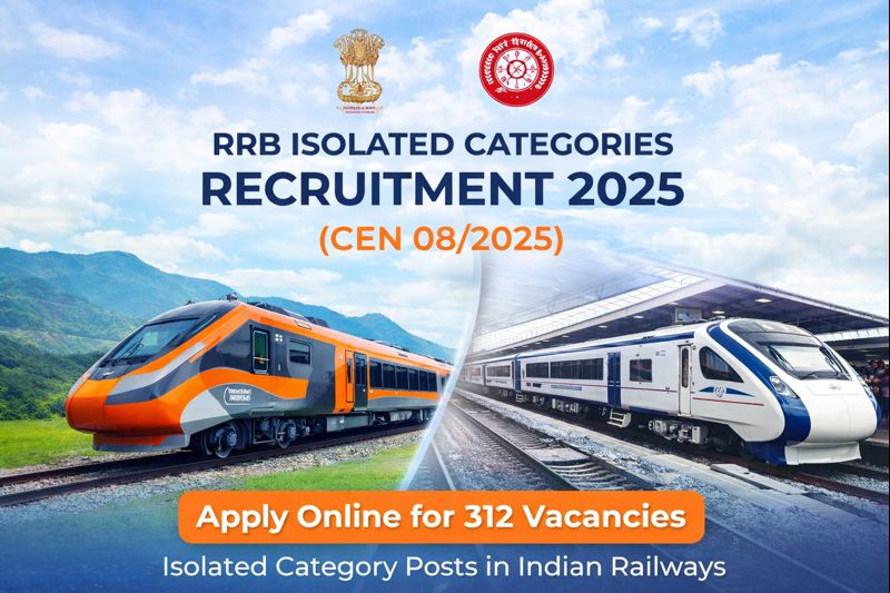 RRB Isolated Categories Recruitment 2025 Notification