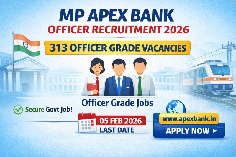 MP Apex Bank Officer Recruitment 2026 Officer Grade Jobs